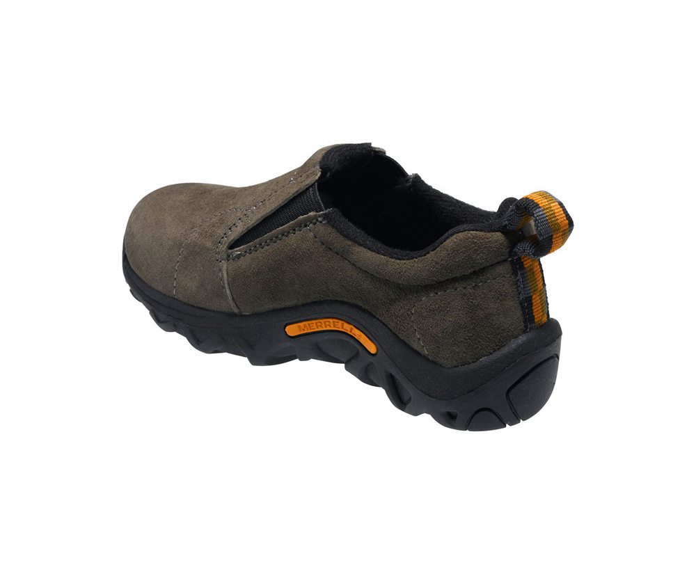 Merrell Slip Ons Brown - Jungle Moc - Kids 28DLRXKEJ